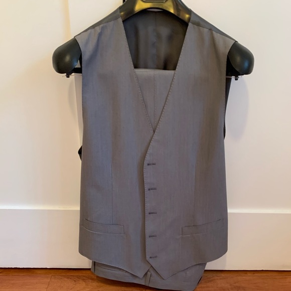 Dolce & Gabanna Vest + Suit Pants